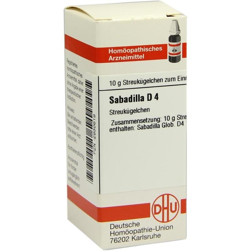 SABADILLA D 4 Globuli