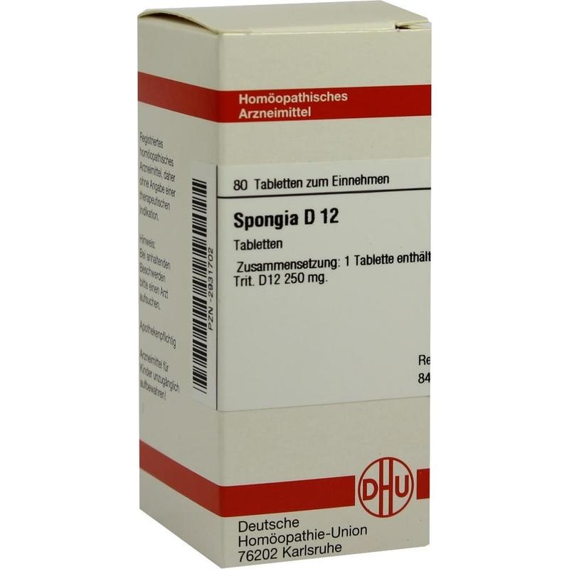 SPONGIA D 12 Tabletten