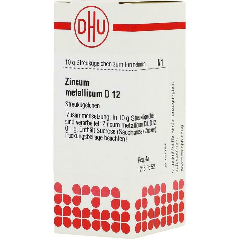 ZINCUM METALLICUM D 12 Globuli