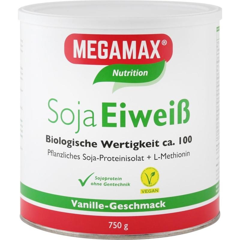 MEGAMAX Soja Eiweiß Vanille Pulver