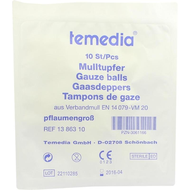MULLTUPFER pflaumengroß steril