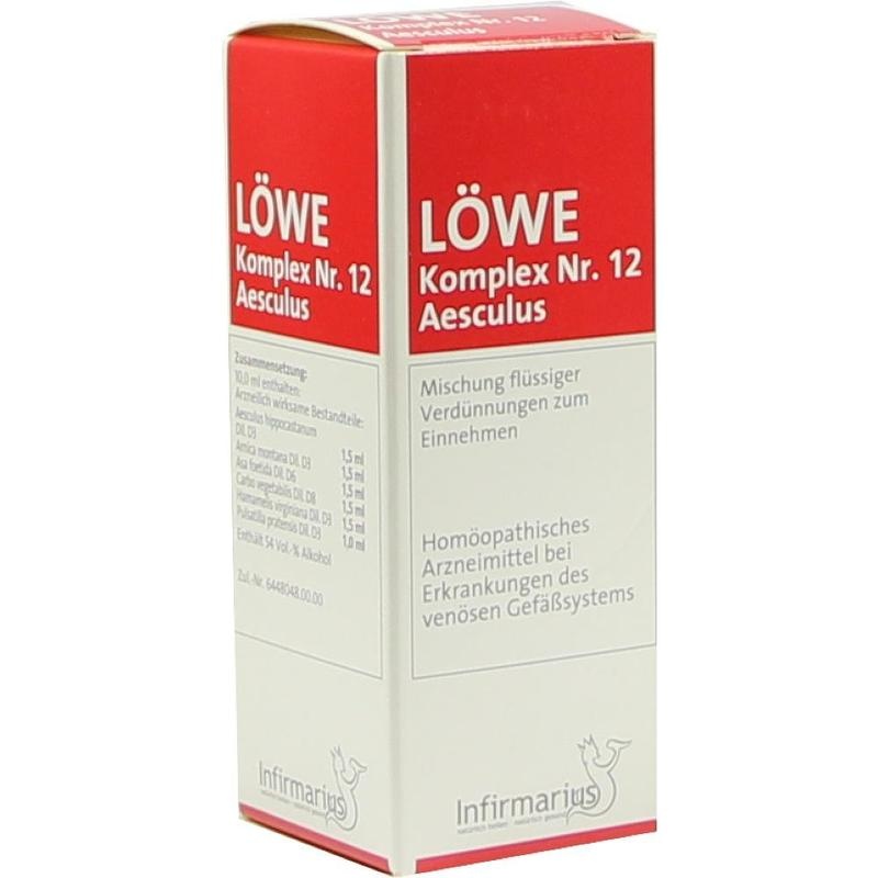 LÖWE KOMPLEX Nr.12 Aesculus Tropfen