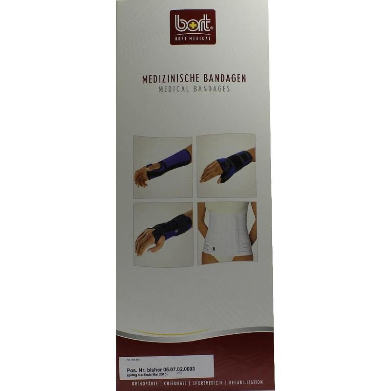 BORT Arm Handgel.Stütze m.Alusch.li.S haut