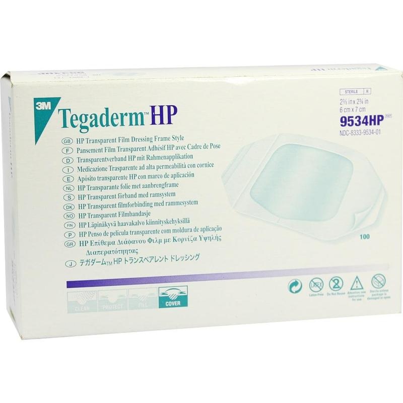 TEGADERM Transparentverband 6x7 cm 9534HP