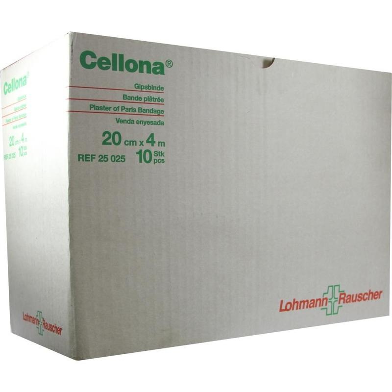 CELLONA Gipsbinden 20 cmx4 m