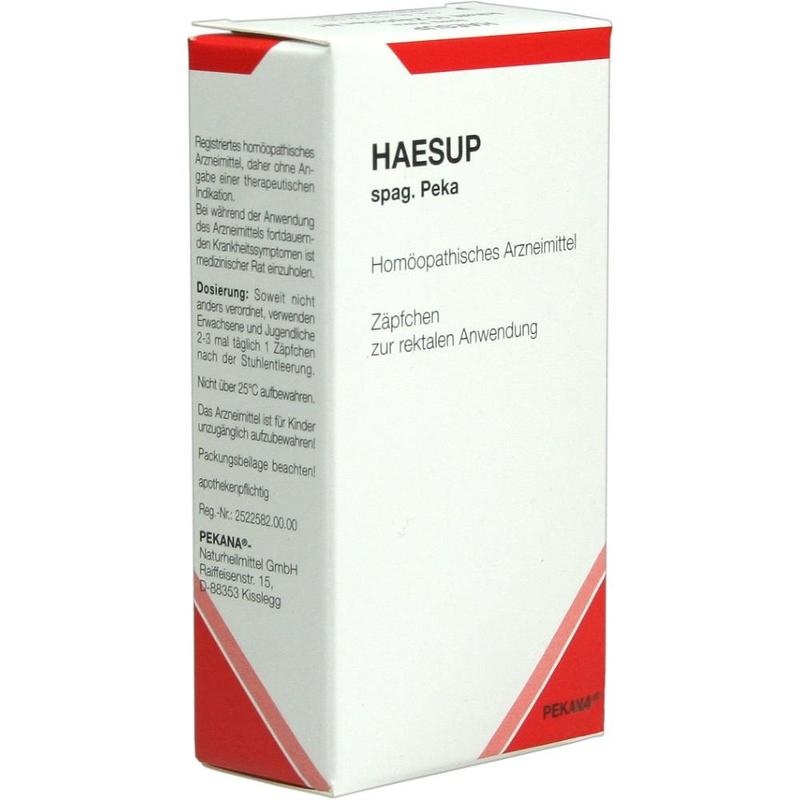 HAESUP spag.Peka Suppositorien