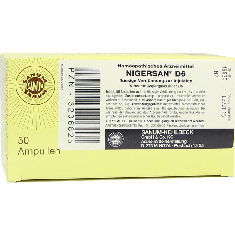 NIGERSAN D 6 Ampullen