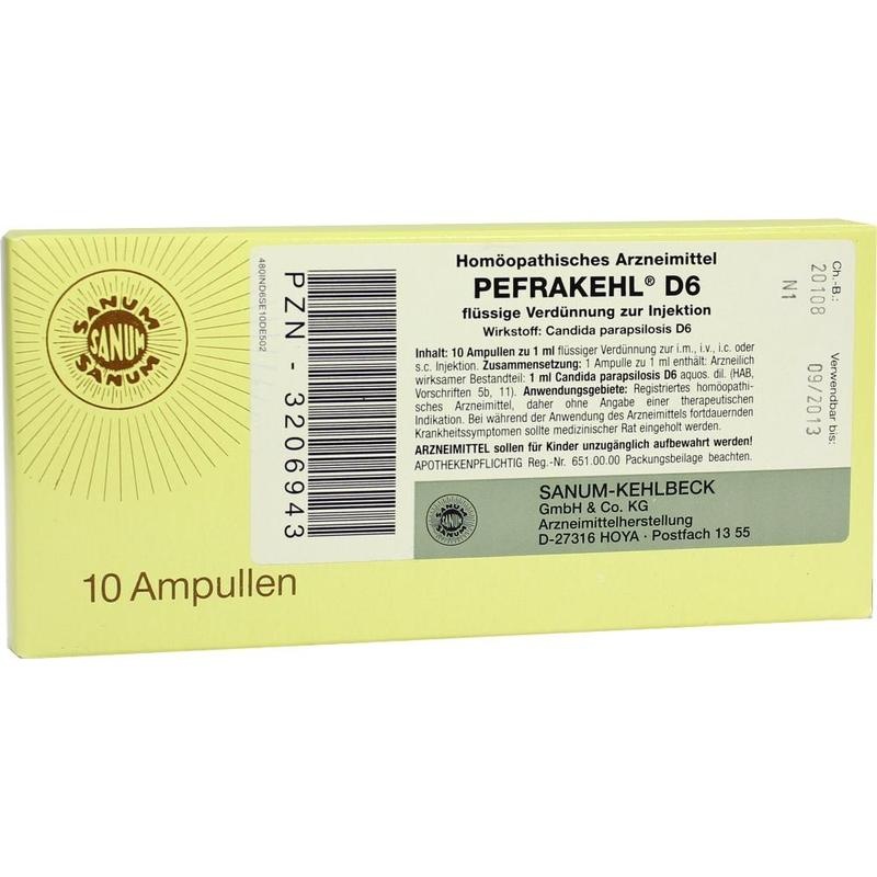 PEFRAKEHL D 6 Ampullen