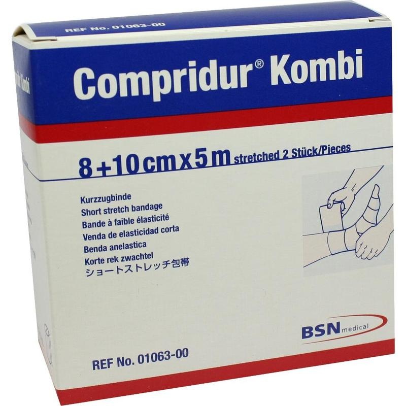 COMPRIDUR Kombi Binden je 1 Binde mit 8 cm+10 cm