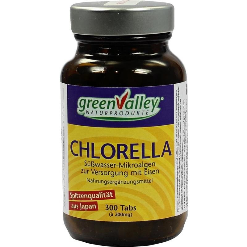 CHLORELLA GREENVALLEY 200 mg Tabletten
