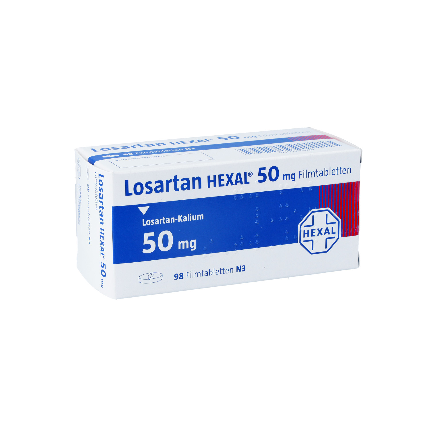 LOSARTAN HEXAL 50 mg Filmtabletten