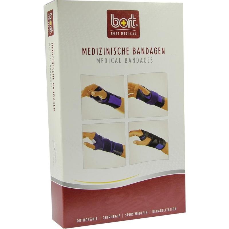 BORT Handgelenkstütze m.Aluschiene re.XL haut