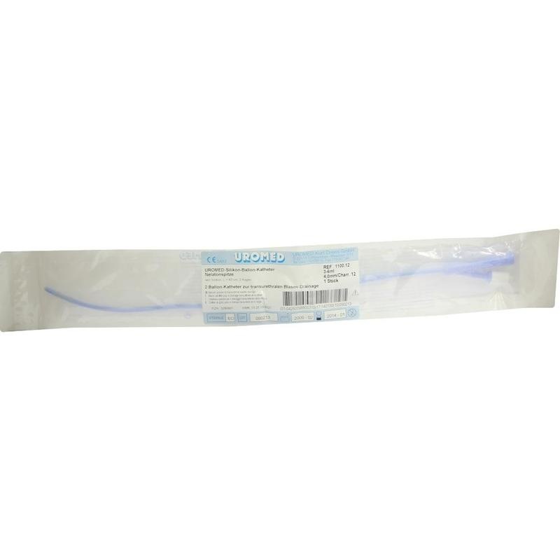 UROMED Ballonkath.Silikon Nelaton Ch 12 1100
