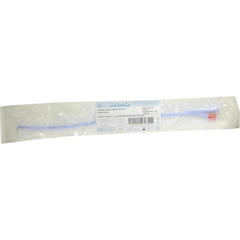 UROMED Ballonkath.Silikon Nelaton Ch 18 1100