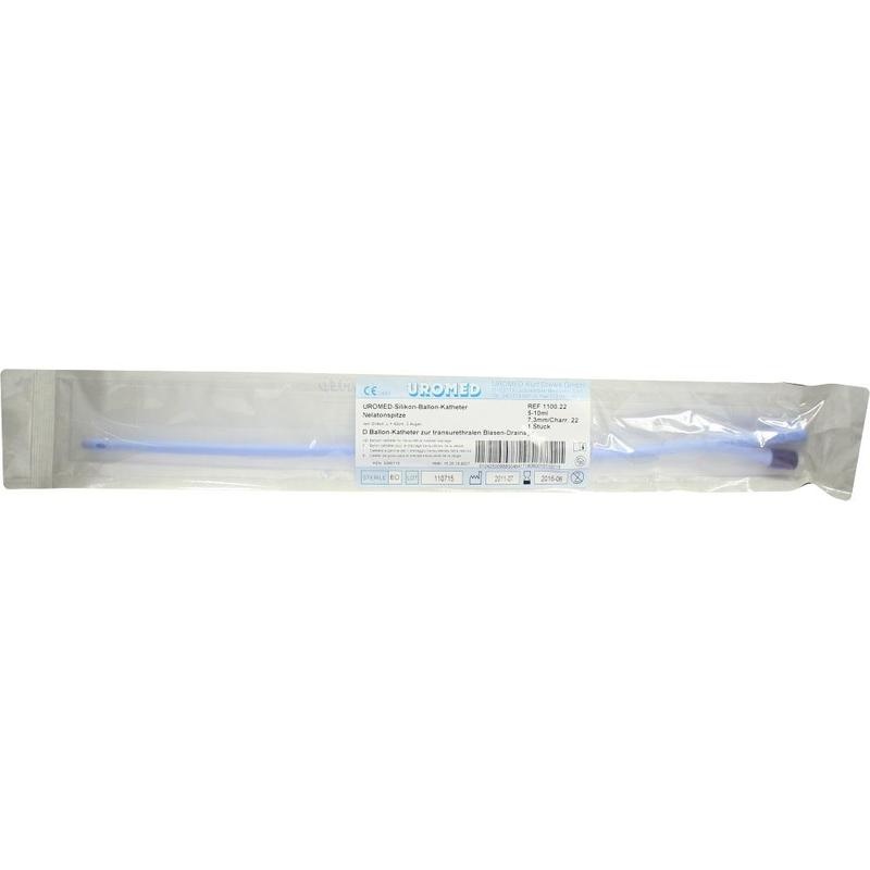 UROMED Ballonkath.Silikon Nelaton Ch 22 1100