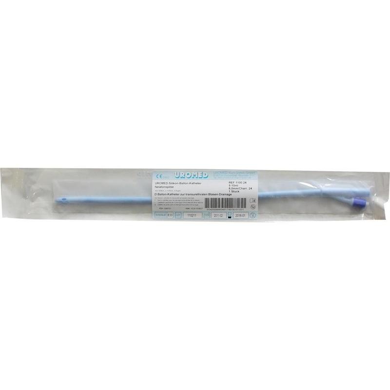 UROMED Ballonkath.Silikon Nelaton Ch 24 1100