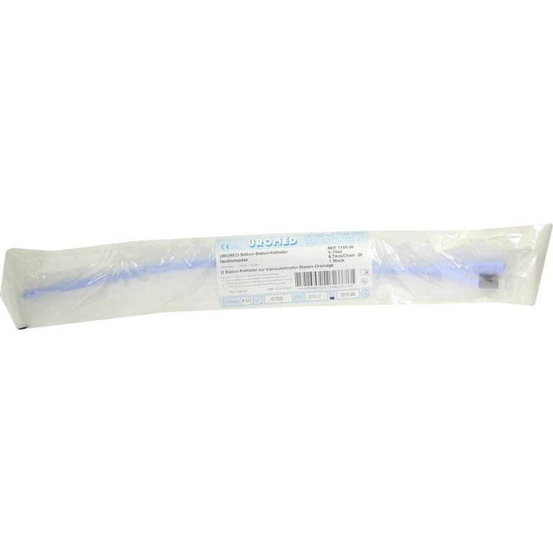 UROMED Ballonkath.Silikon Nelaton Ch 26 1100