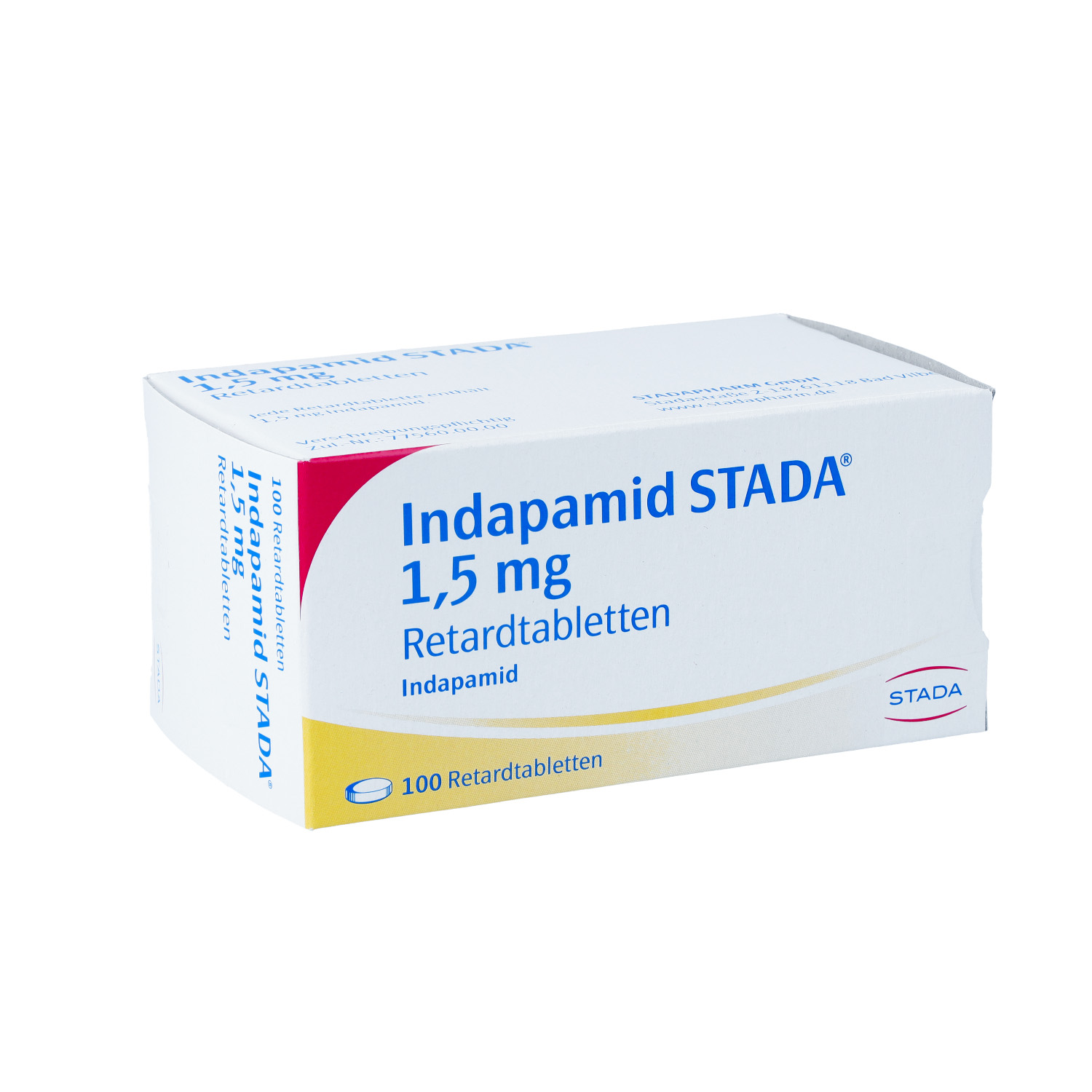 INDAPAMID STADA 1,5 mg Retardtabletten