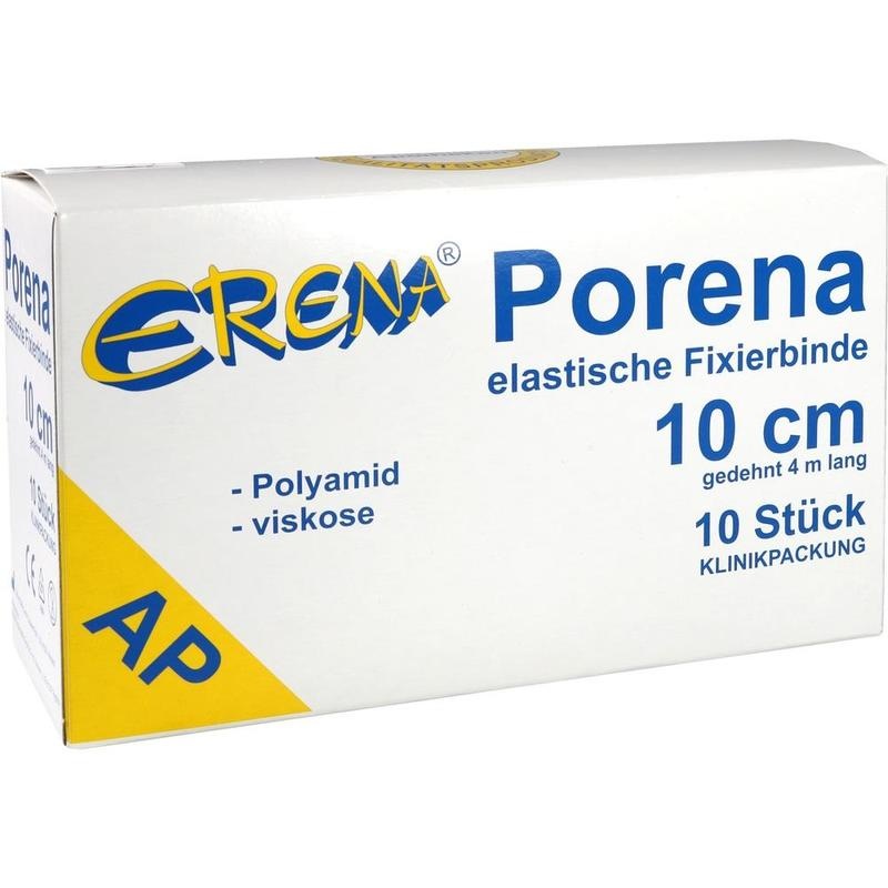 PORENA elast.Mullbinde 10 cm weiß o.Cello