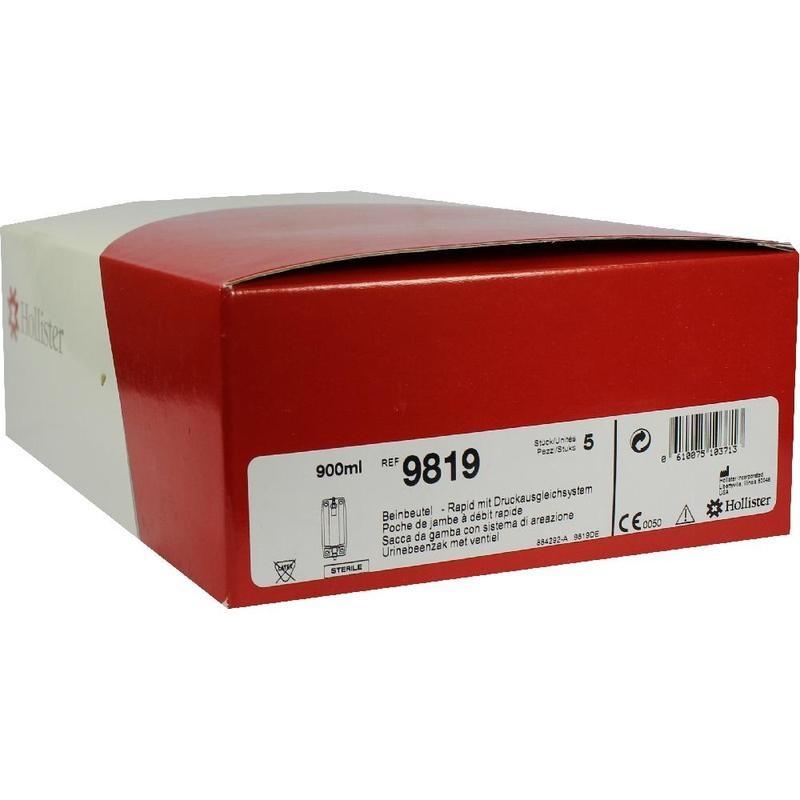 INCARE Beinbtl.rapid standard 900 ml 9819