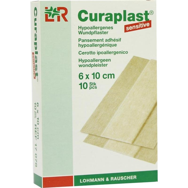 CURAPLAST Wundschnellverb.sensitiv 6x10 cm 1 m