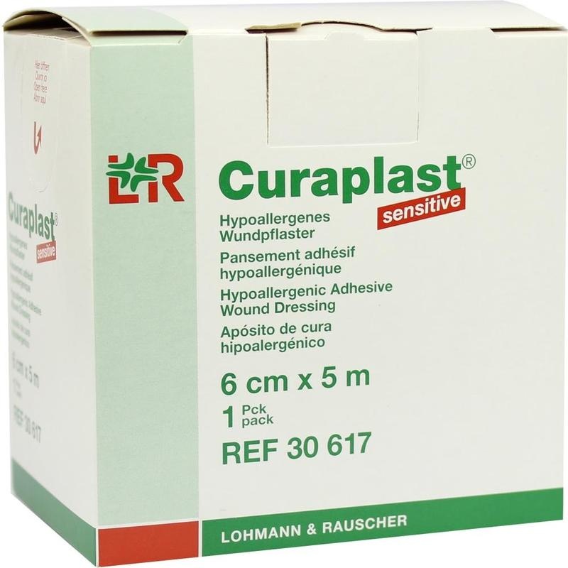 CURAPLAST Wundschnellverb.sensitiv 6 cmx5 m