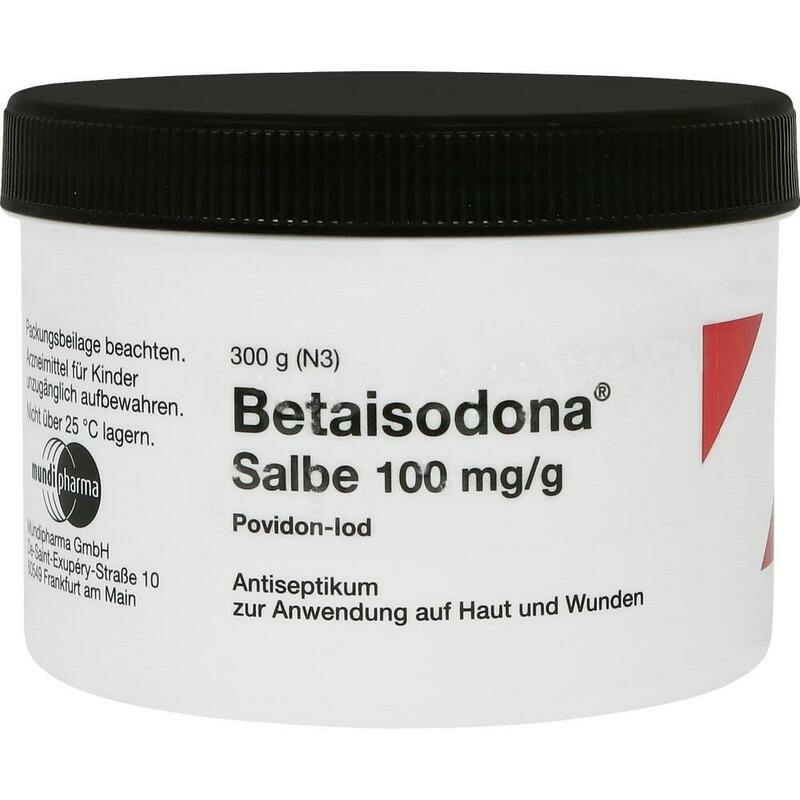 Betaisodona Salbe im Tiegel bei großflächigen Wunden & chronischen Entzündungen
