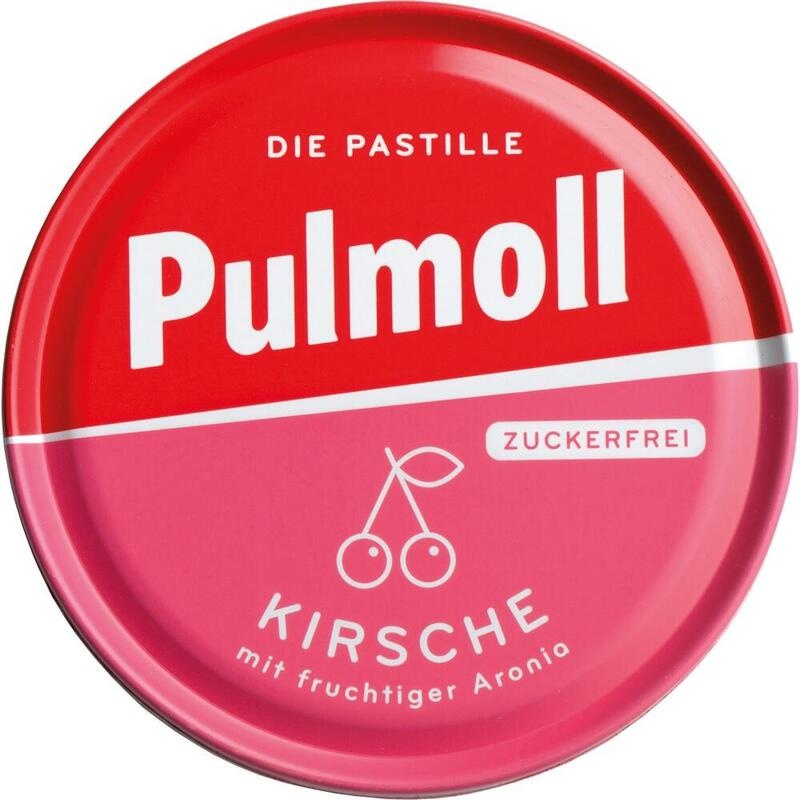 PULMOLL Kirsche zuckerfrei Bonbons