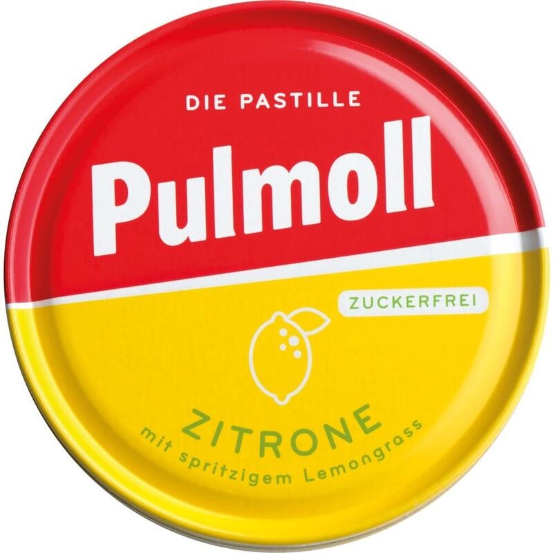 PULMOLL Zitrone zuckerfrei Bonbons