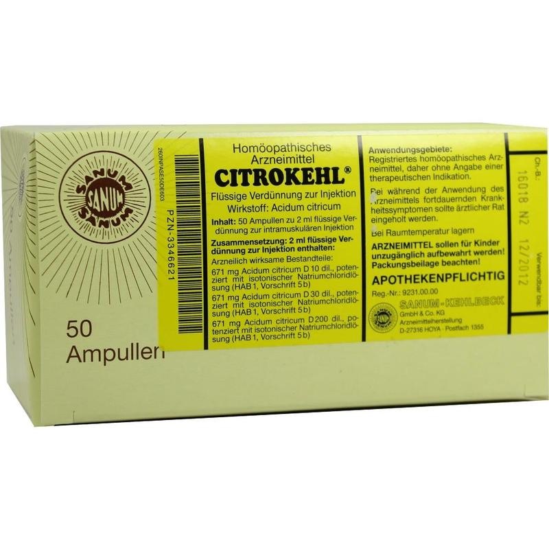 CITROKEHL Ampullen