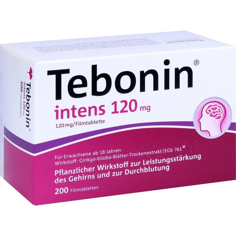 Tebonin intens 120 mg Filmtabletten – Bei Tinnitus & Schwindel