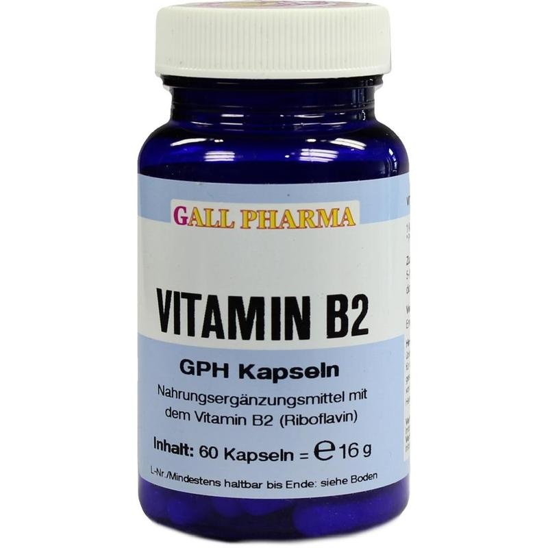 VITAMIN B2 GPH 1,6 mg Kapseln