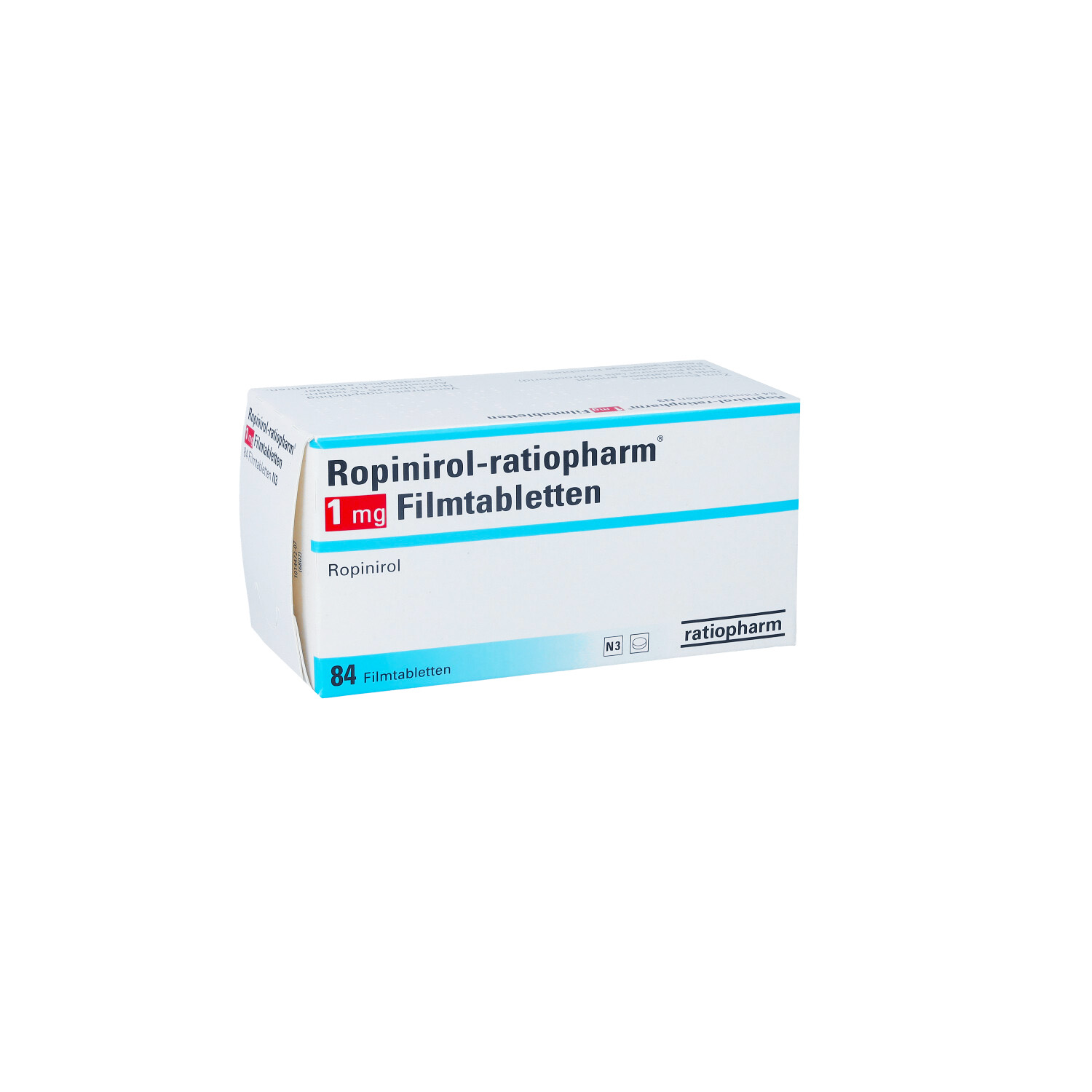 ROPINIROL-ratiopharm 1 mg Filmtabletten