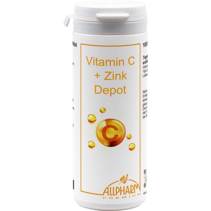 VITAMIN C+ZINK Depot Kapseln