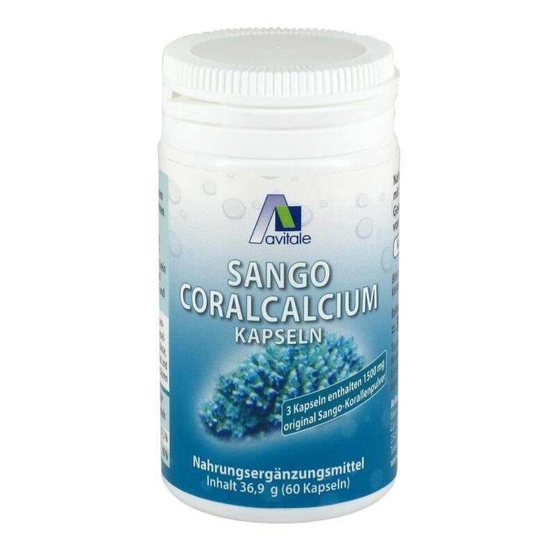 SANGO CORAL Calciumkapseln