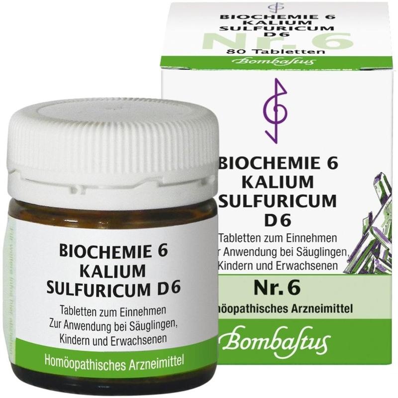 BIOCHEMIE 6 Kalium sulfuricum D 6 Tabletten