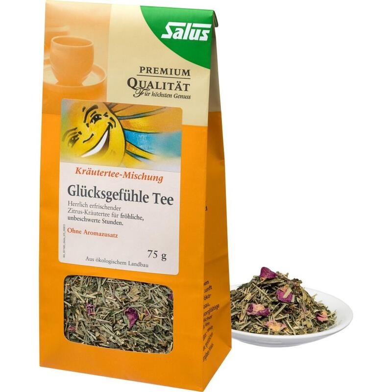 GLÜCKSGEFÜHLE Tee Zitrus-Kräutertee Bio Salus