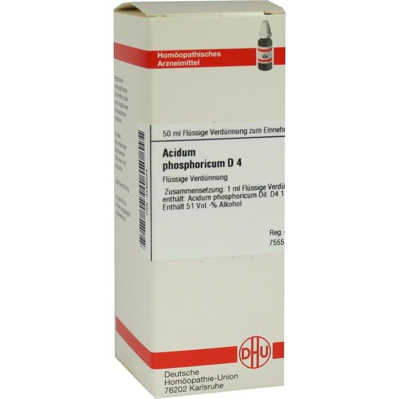 ACIDUM PHOSPHORICUM D 4 Dilution