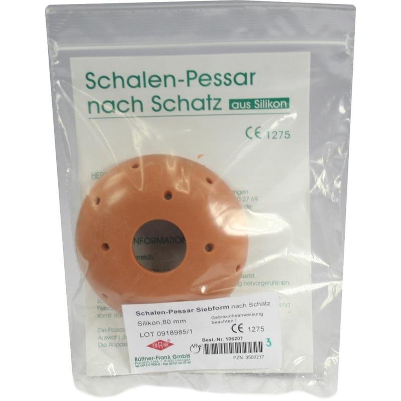 SIEBPESSAR Silikon 80 mm nach Schatz