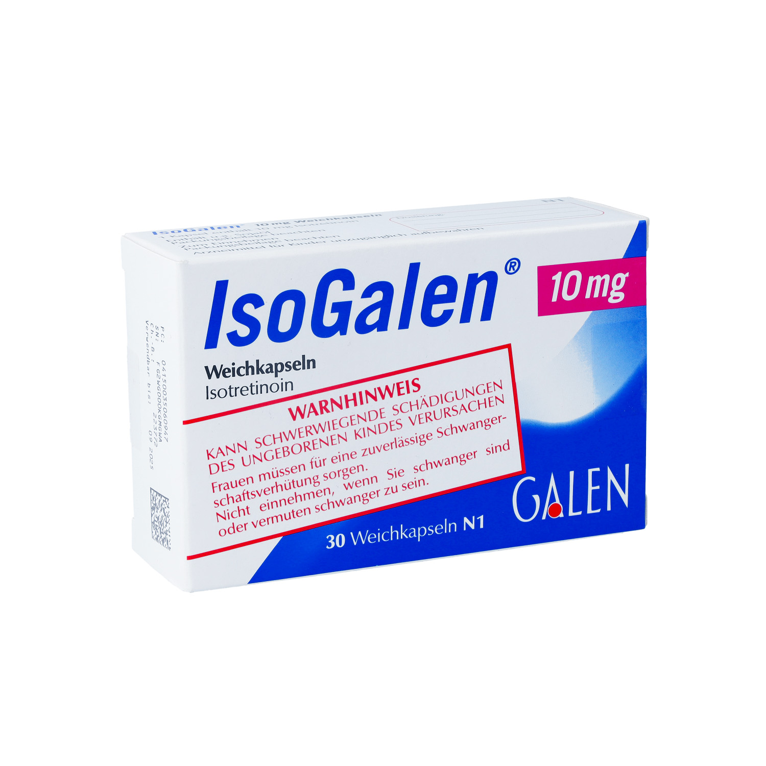 ISOGALEN 10 mg Weichkapseln
