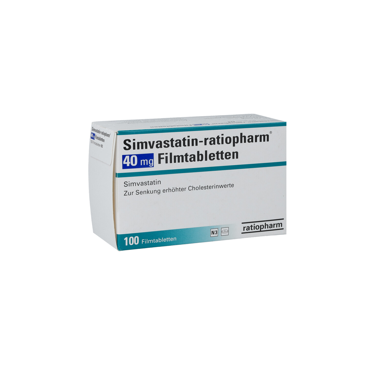 SIMVASTATIN-ratiopharm 40 mg Filmtabletten