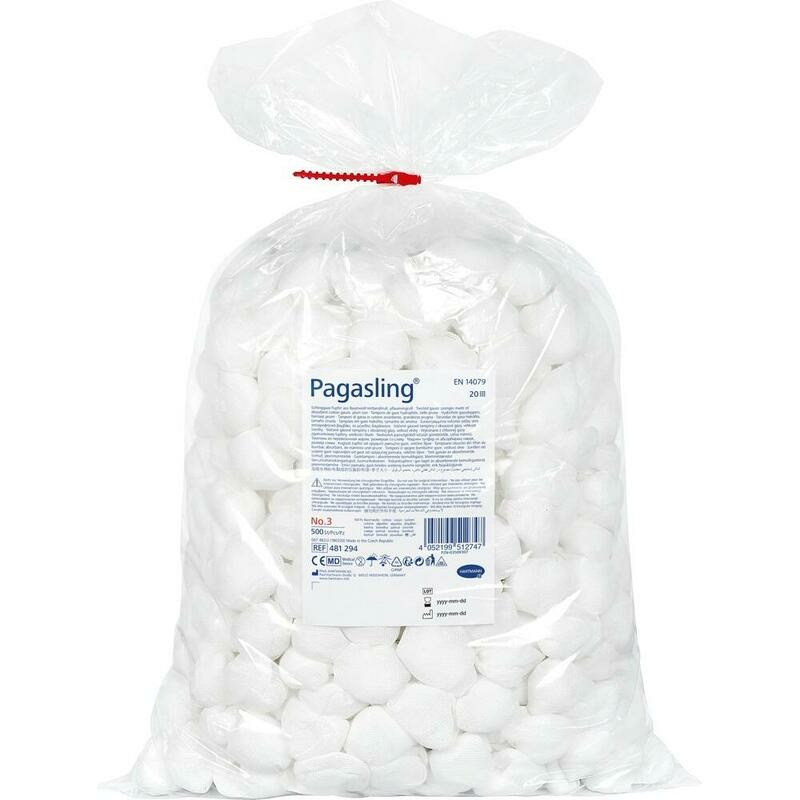 PAGASLING Mulltupfer Gr.3 pflaumengroß unsteril