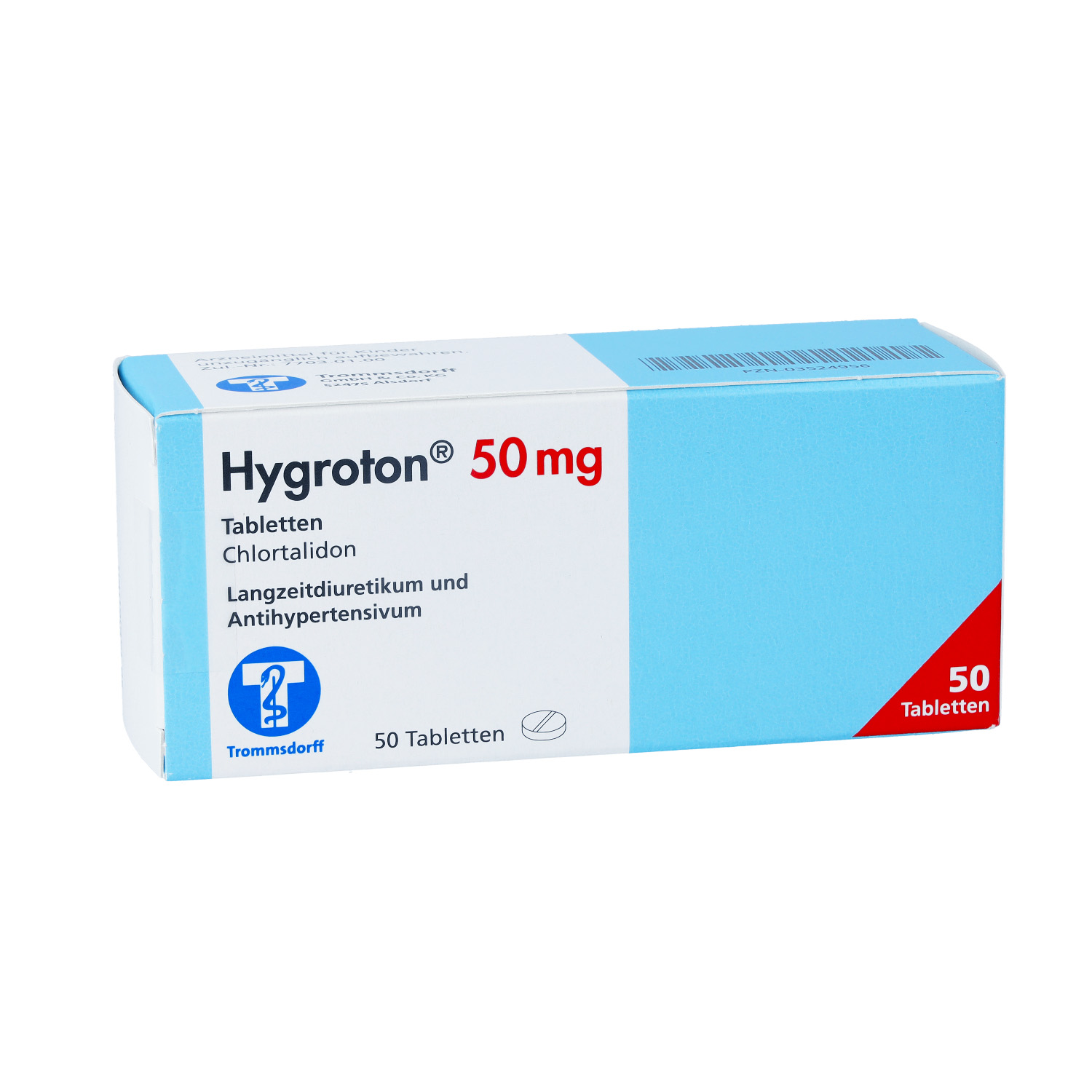 HYGROTON 50 mg Tabletten