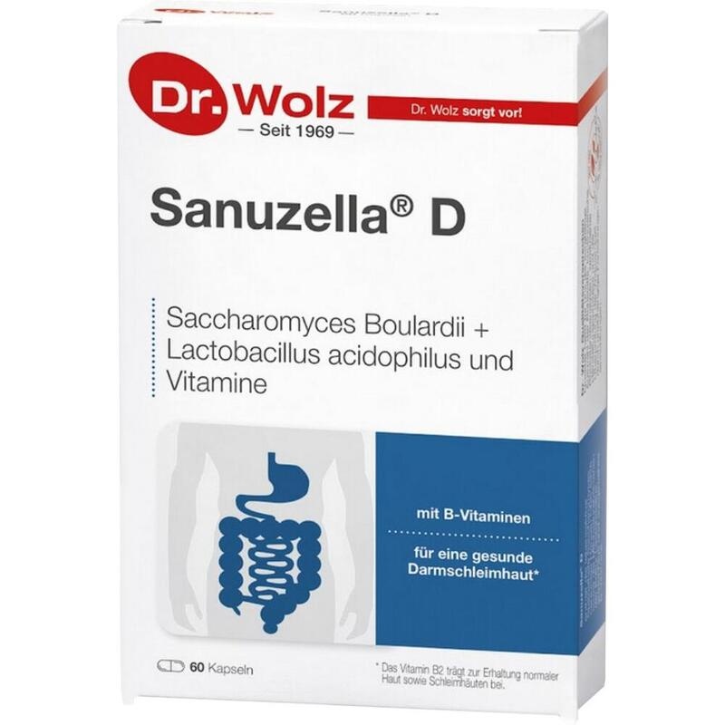 SANUZELLA D Zellulose Kapseln