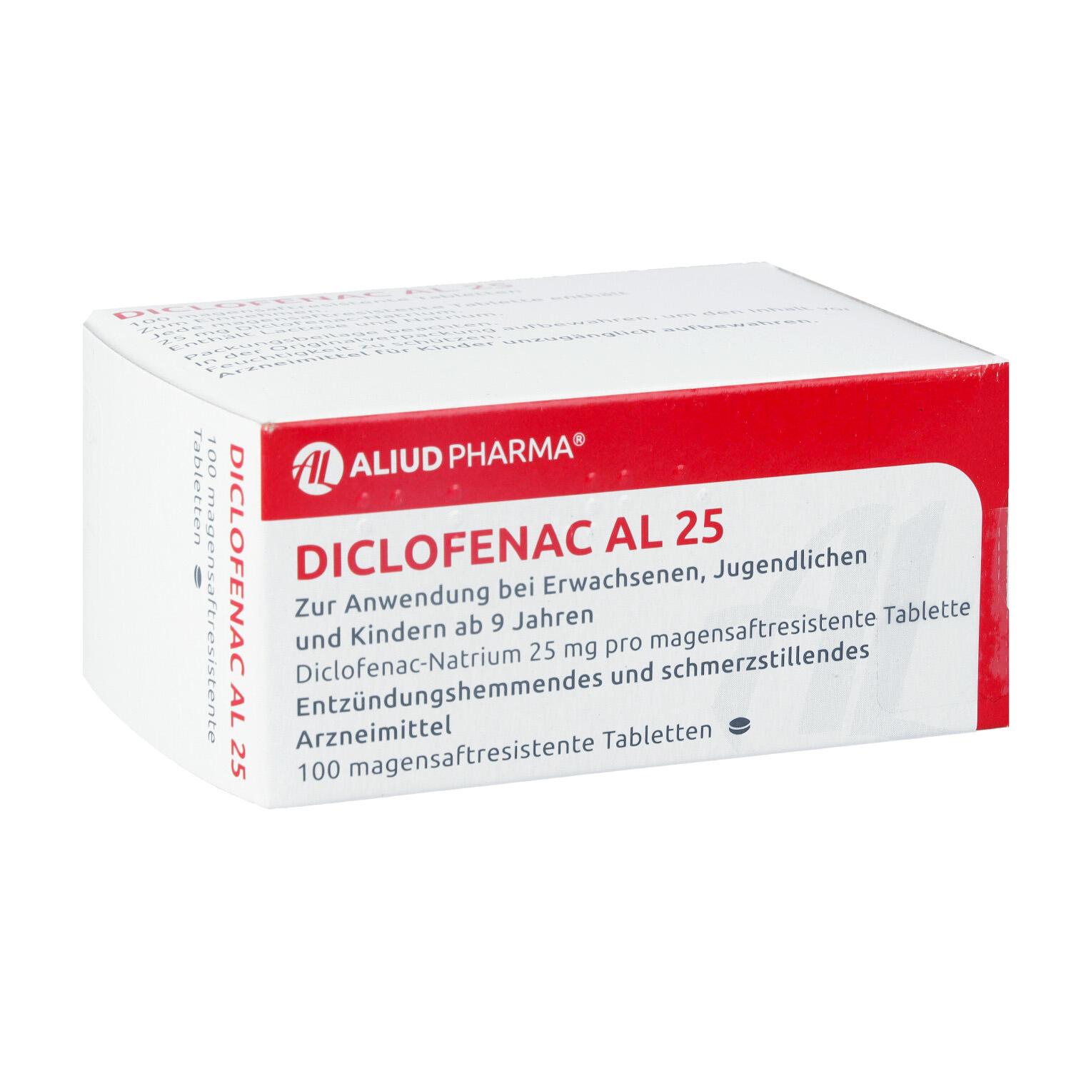DICLOFENAC AL 25 magensaftresistente Tabletten
