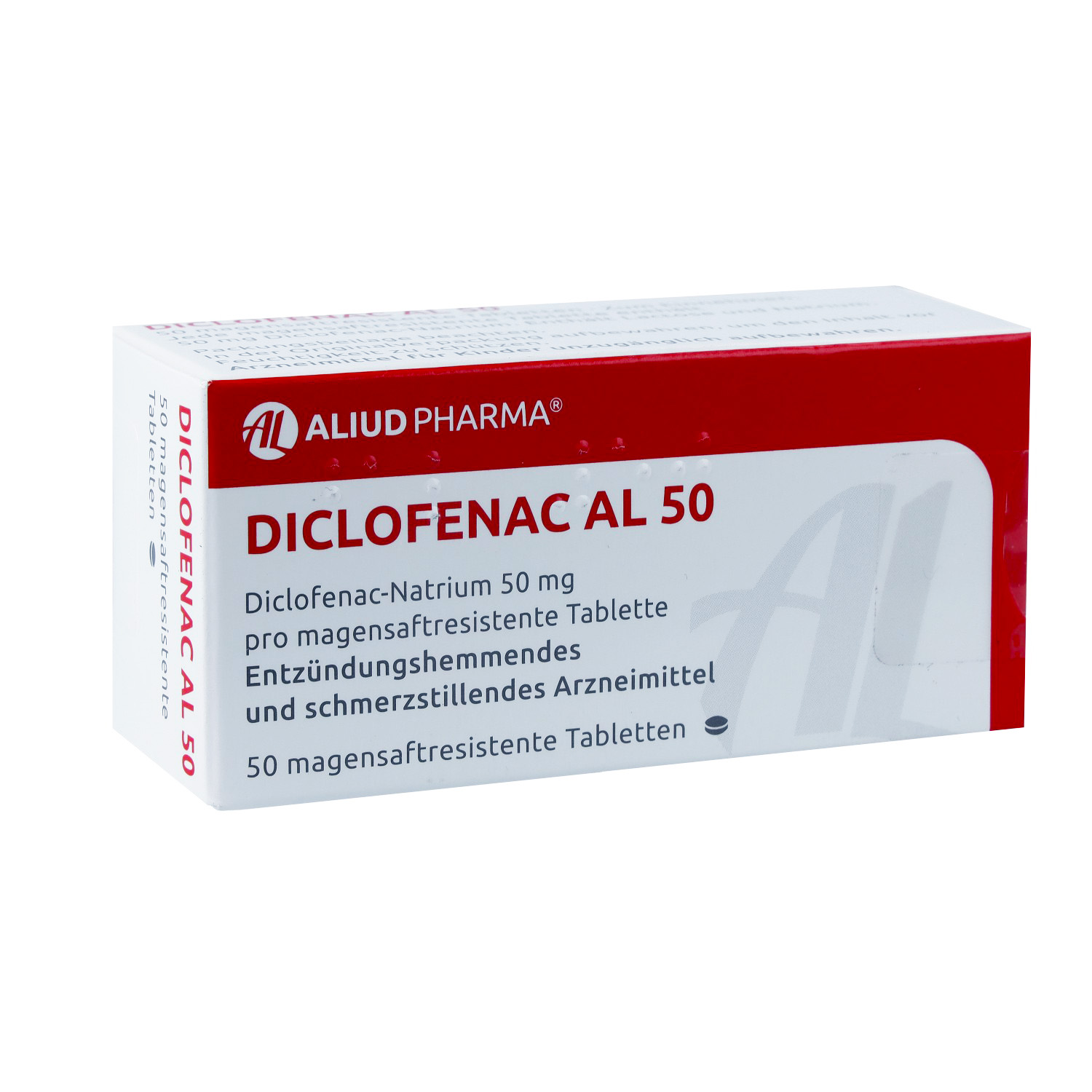 DICLOFENAC AL 50 magensaftresistente Tabletten