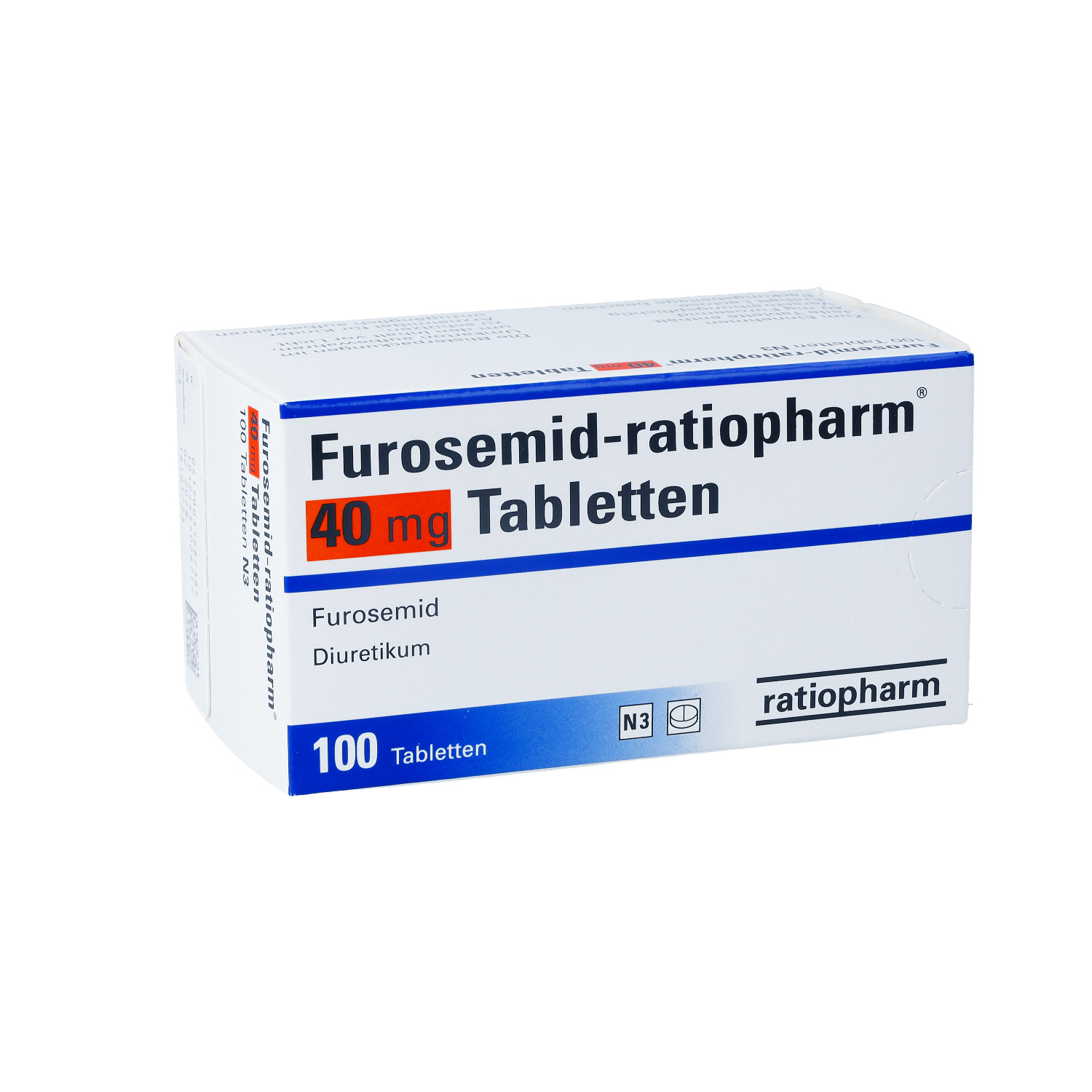 FUROSEMID-ratiopharm 40 mg Tabletten