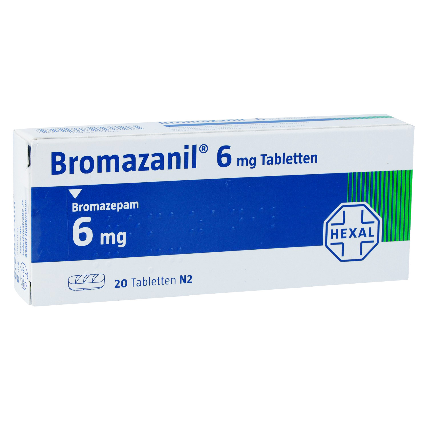 BROMAZANIL 6 Tabletten
