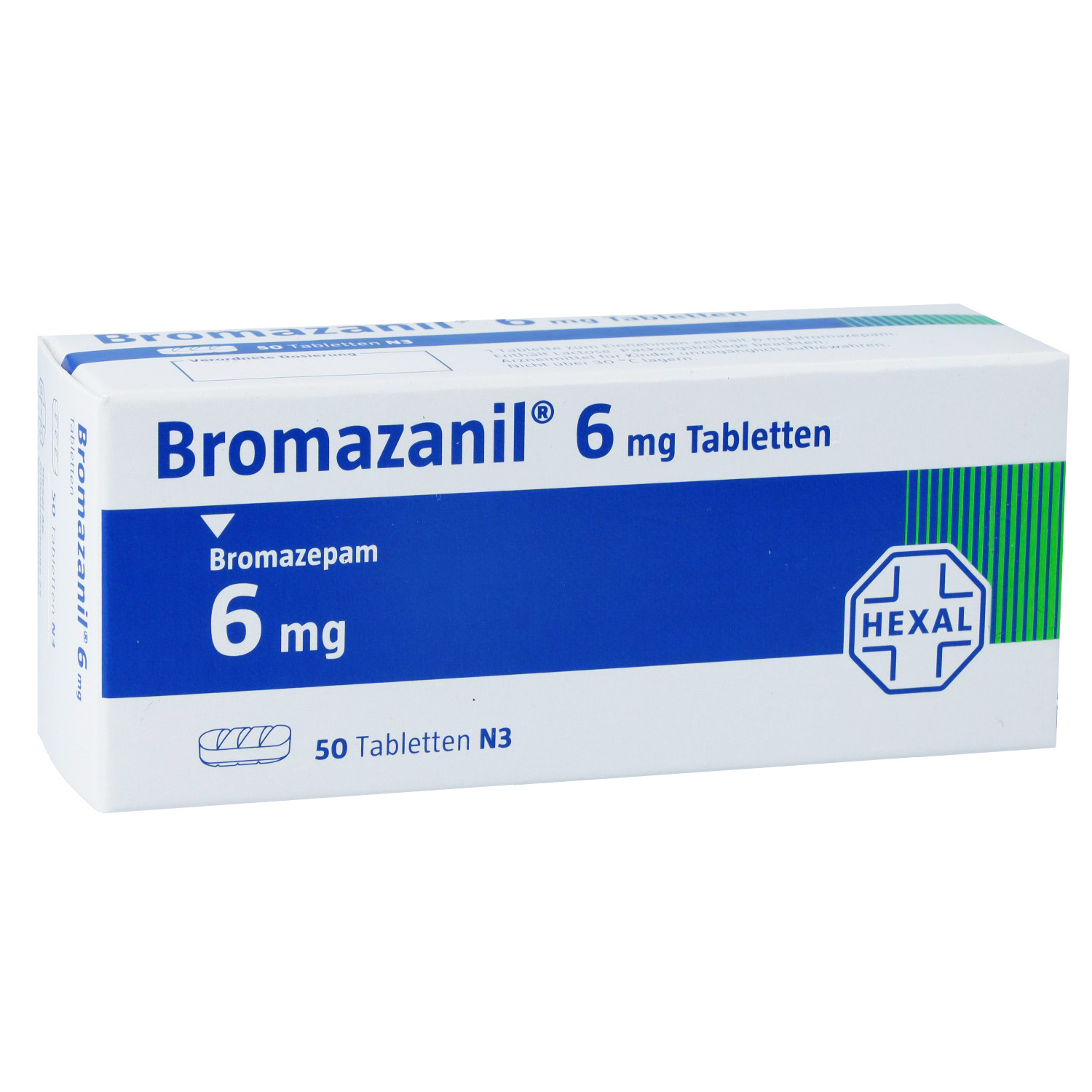 BROMAZANIL 6 Tabletten