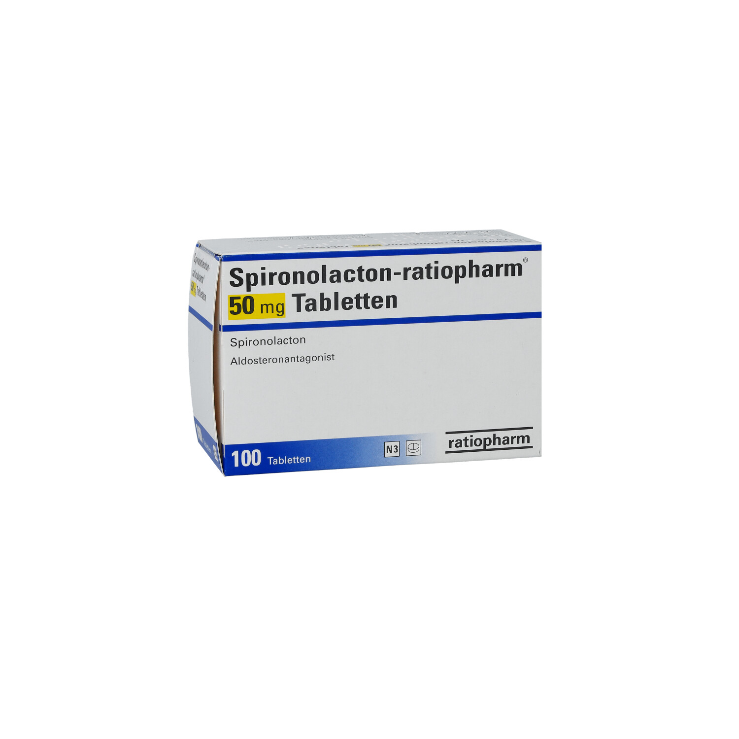 SPIRONOLACTON-ratiopharm 50 mg Tabletten